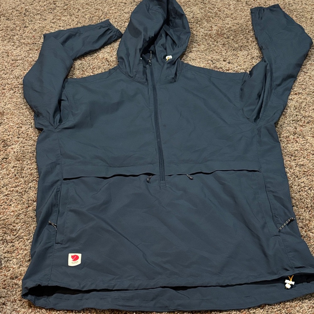 Fjallraven Navy Blue Hooded Jacket